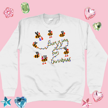 Load image into Gallery viewer, Bee Christmas Jumper, Tea Please Christmas Jumper