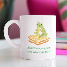 Load image into Gallery viewer, Frog illustration mug by Tea Please, Feminist Mugs