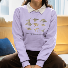 Load image into Gallery viewer, Destroy The Patriarchy Sweatshirt, Feminist Jumper