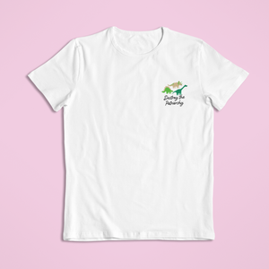 Destroy The Patriarchy Dinosaur Tshirt, Tea Please Feminist Dinosaur Tshirt
