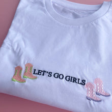 Load image into Gallery viewer, Let&#39;s go girl tshirt, Tea Please