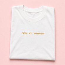 Load image into Gallery viewer, Pasta Feminist T-Shirt, Pasta not Patriarchy T-Shirt