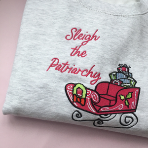 Sleigh the Patriarchy Christmas Jumper