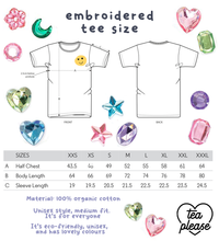 Load image into Gallery viewer, Let&#39;s go Girls Embroidered Tshirt