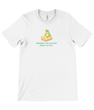 Load image into Gallery viewer, Cheese on Toast Tshirt, Tea Please Tshirt, Quirky Feminist Tshirts
