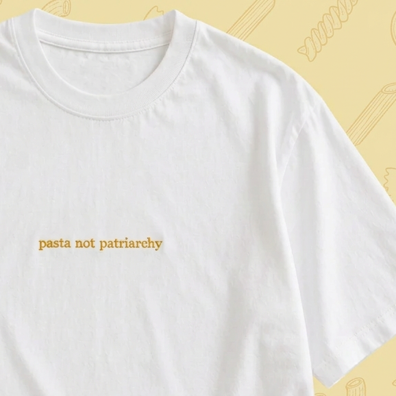 Pasta not Patriarchy Feminist T-Shirt