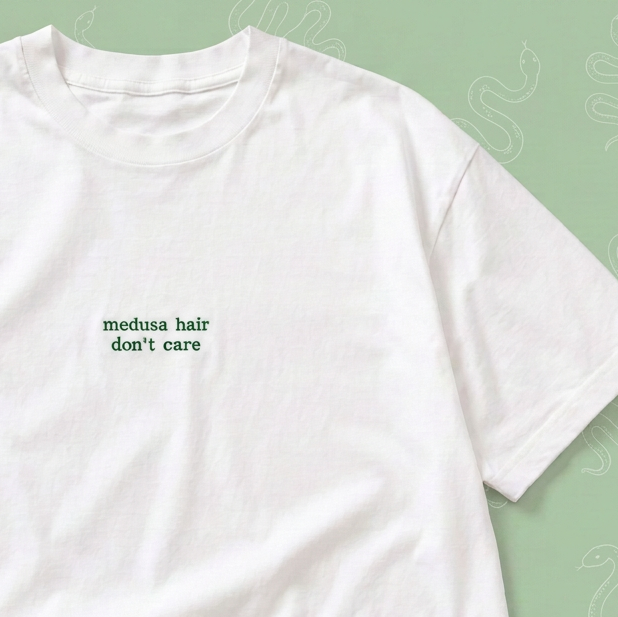 Medusa Hair Don't Care T-Shirt